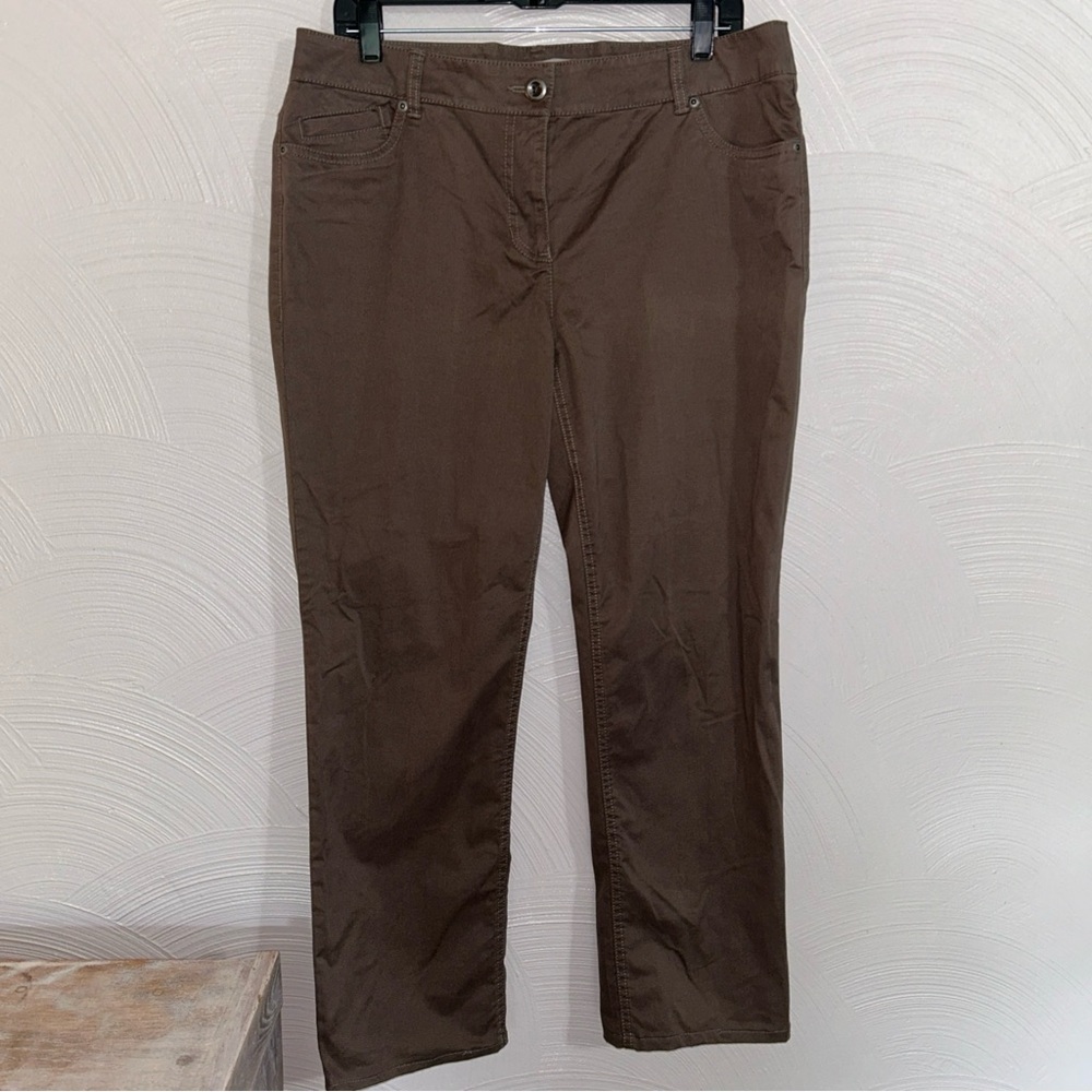 Chico’s Women’s Pants Khaki/Brown size 2 (12) Short